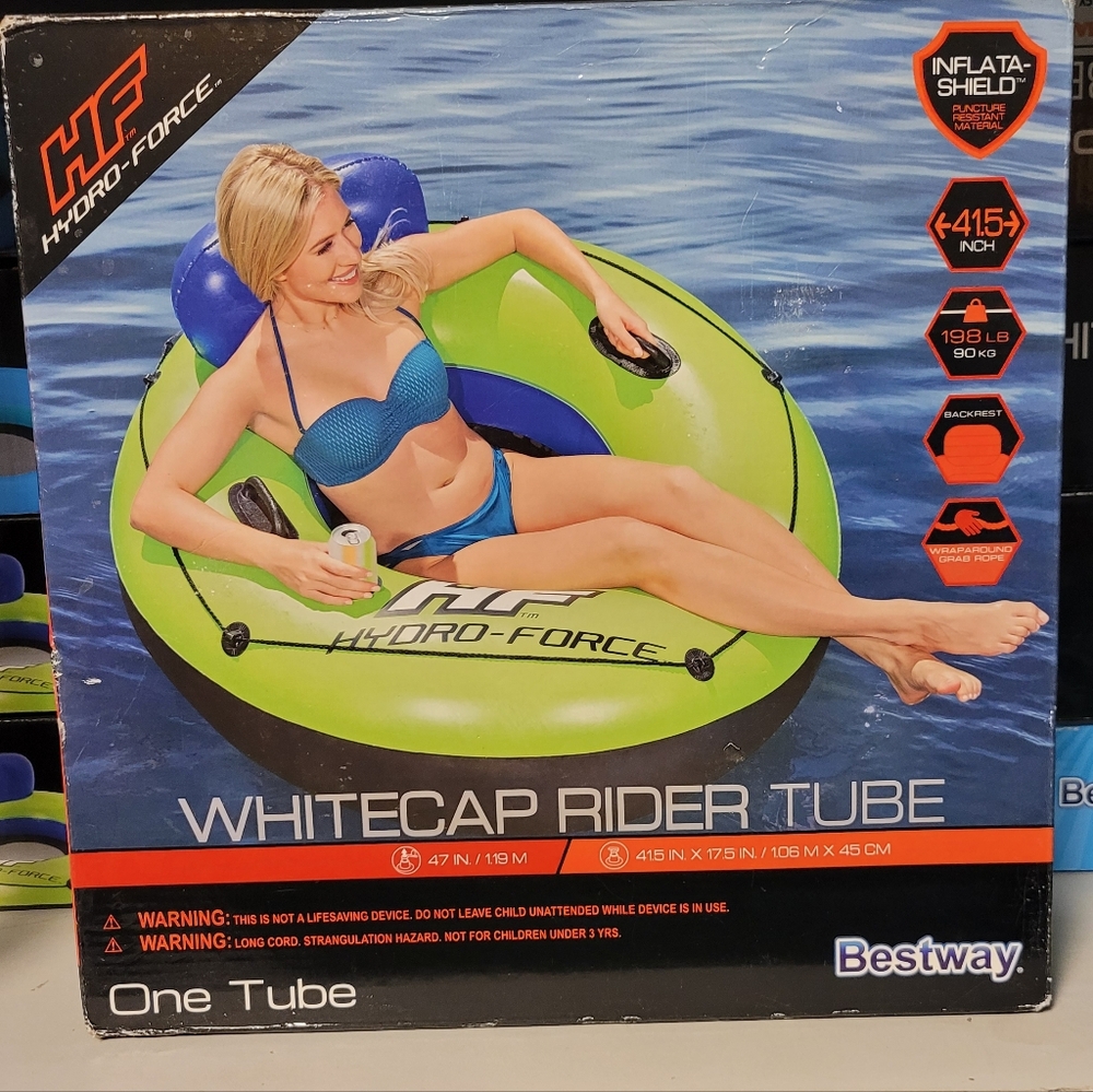 Hydro-Force Whitecap Rider Tube Green